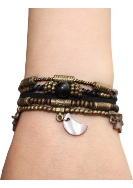 Kadın Çoklu Özel Tasarım El Yapımı Bileklik fırsatları