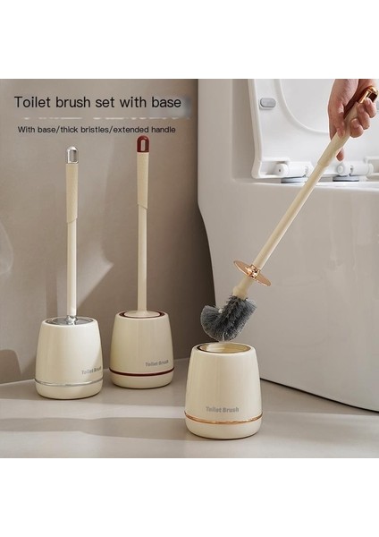 Ev Kalınlaştırılmış Plastik Tuvalet Fırçası Seti (Yurt Dışından)