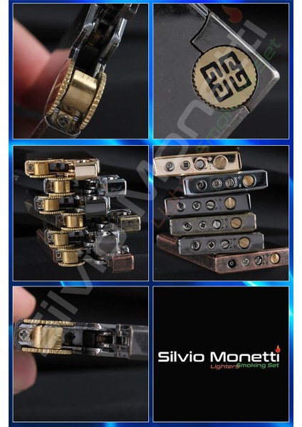 Özel Tasarım Kapaklı Alevli Bronz Eskitme Gazlı Çakmak CAKSM043T indirimleri