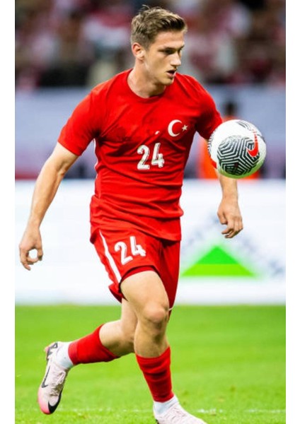 Türkiye Milli Takım Euro 2024 Semîh Kılıçsoy Forması (Kırmızı)