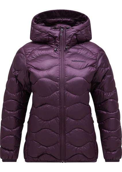 W Helium Down Hood Kadın Mor Outdoor Ceket G79841070 fırsatları