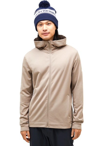 Rider Tech Zip Hood Erkek Bej Outdoor Polar G79554090