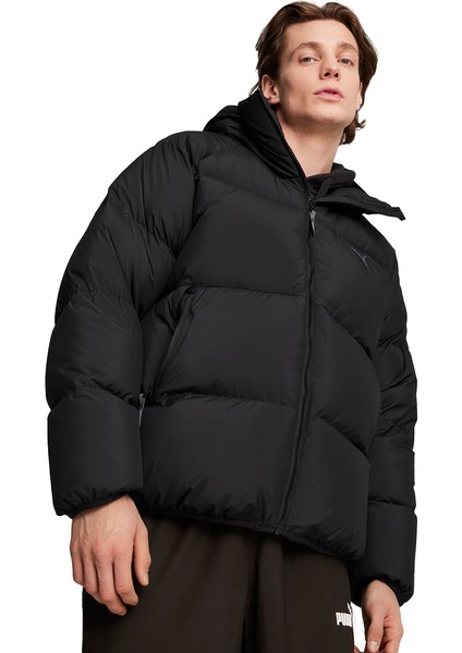 Down Puffer Erkek Siyah Günlük Stil Mont 62647601