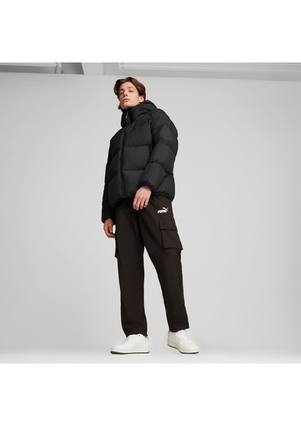 Down Puffer Erkek Siyah Günlük Stil Mont 62647601