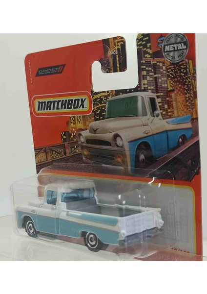 Match. 1:64 Dodge Sweptside Pick-Up ( Küçük Boy Metal Araç) modelleri