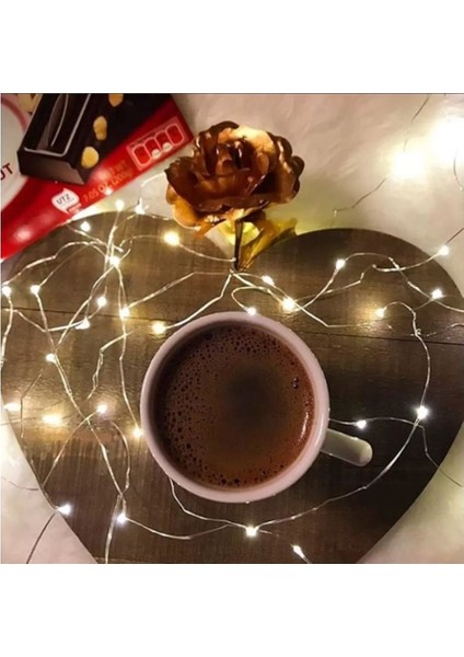 3 Metre Pilli Peri LED Sarı Işıklı Dekoratif Tel LED Süs Işık modelleri