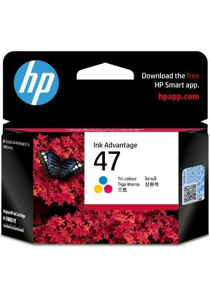 Hp 47-6ZD61AE Orijinal Renkli Kartuş