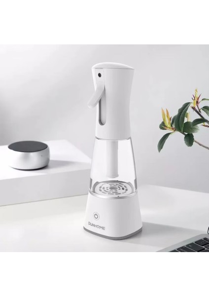 Dunhome Xt-1.3 Taşınabilir Dezenfeksiyon Suyu Üretici Elektrikli Sprey Şişesi - %99.9 Sterilizasyon Oranı ile Dezenfektan Sıvı Üretme Makinesi | 250 ml Kapasite - Beyaz