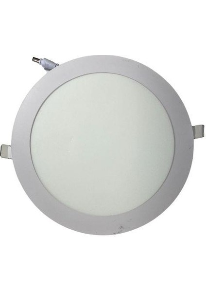 Sıvaaltı Beyaz (Gömme) LED Panel-Spot Lamba Işık GÜCÜ:18W Dış Çap:22 cm Delik Çap:20,5 cm