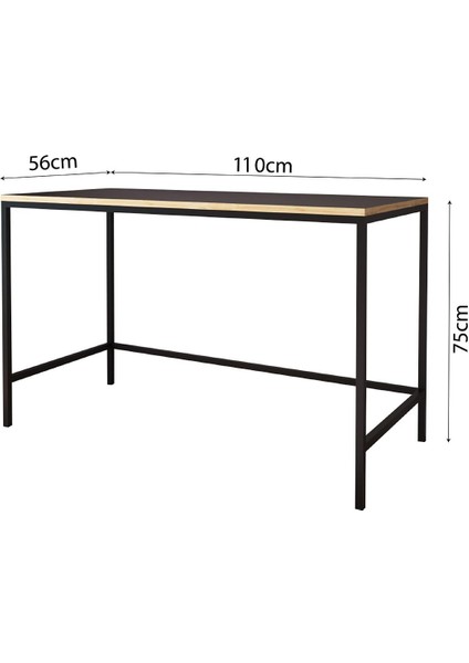Viya S7513 Çalışma Masası Safir-Siyah