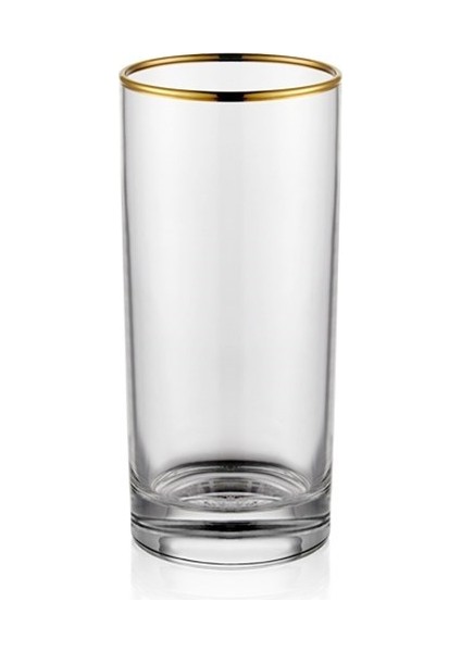 Altın Basic Butik Cam Meşrubat Bardağı 380CC 6 Ad fiyatları