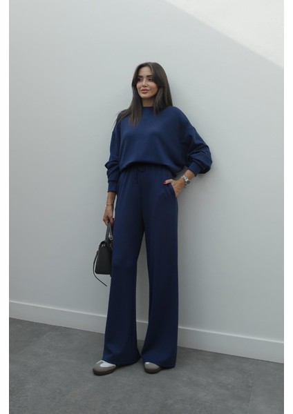 Indigo Mavi Claire Modal Eşofman Takım fiyatları