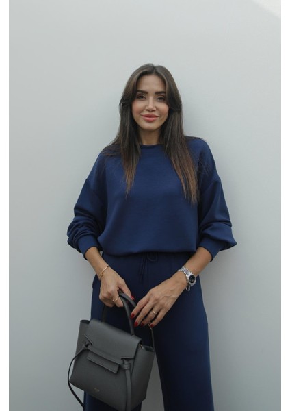 Indigo Mavi Claire Modal Eşofman Takım fırsatları