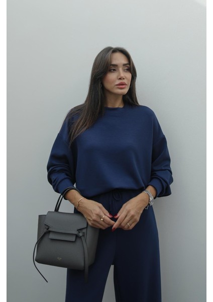 Indigo Mavi Claire Modal Eşofman Takım indirimleri