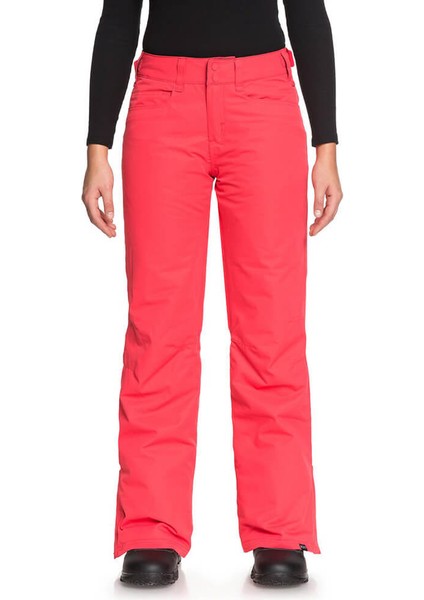 Kadın Snowboard Pantolonu Backyard J Kırmızı