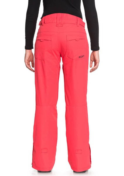 Kadın Snowboard Pantolonu Backyard J Kırmızı modelleri
