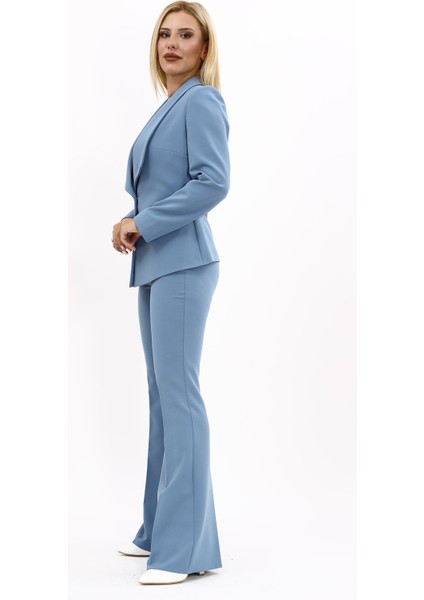 Amerikan Yaka Klasik Ceket & İspanyol Paça Pantolon-Deniz fiyatları