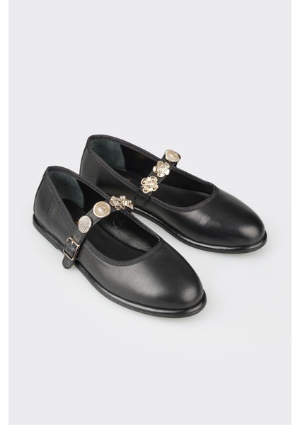 Siyah Deri Kadın Günlük Ayakkabı fiyatları