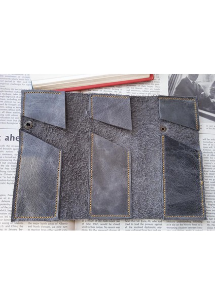 Gerçek Deri Tamamen El Emeği Özel Kalemleriniz Için Kalemlik 8 x 18 cm30NR7 modelleri