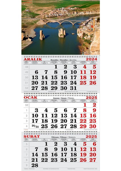 2025 Yılı Gemici Takvimi-Hasan Keyf