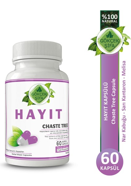 Şifa Hayıt Kapsül (CHASTE TREE CAPSULE)