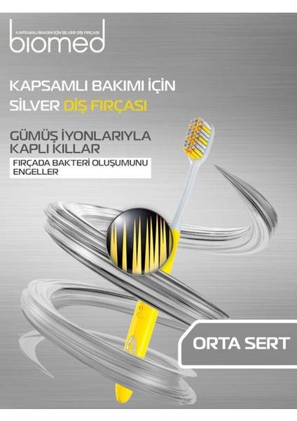 Silver Diş Fırçası Orta