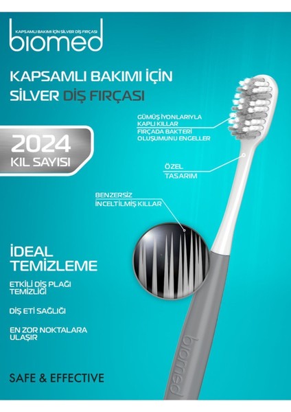 Silver Diş Fırçası Orta