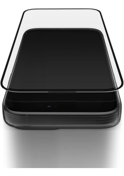 Iphone 16 Plus Ekran Koruyucu Cam Optix Vivid Serisi Dustrepel™ Oleofobik Teknolojisi