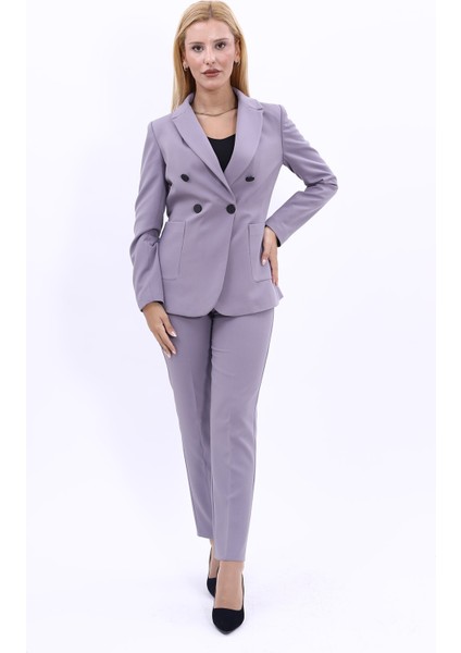 Erkek Yaka Torba Cepli Klasik Ceket & Dar Paça Pantolon-Antrasit fiyatları