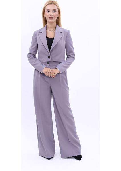 Erkek Yaka Tek Düğmeli Kısa Ceket & Erkek Yaka Drape Kollu Kısa Ceket-Antrasit indirimleri