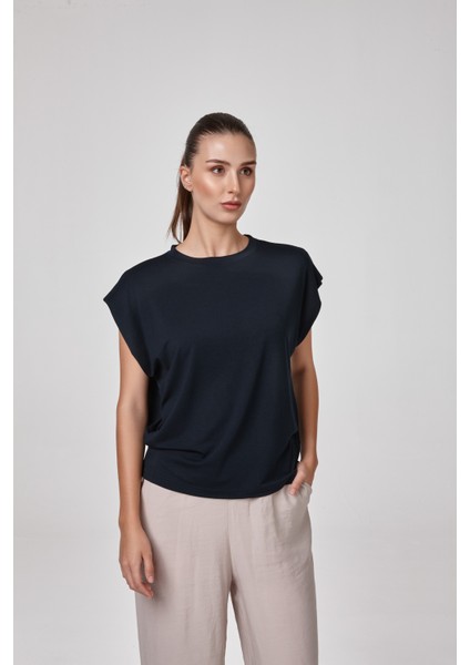 Kadın Kısa Kollu Bluz T-Shirt
