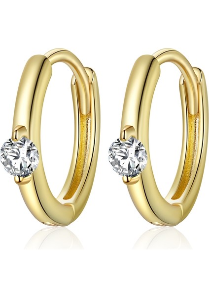 Moda Zirkon Kulak Toka Kadın Küpe (Gold) (Yurt Dışından)