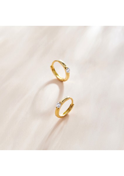 Moda Zirkon Kulak Toka Kadın Küpe (Gold) (Yurt Dışından) modelleri