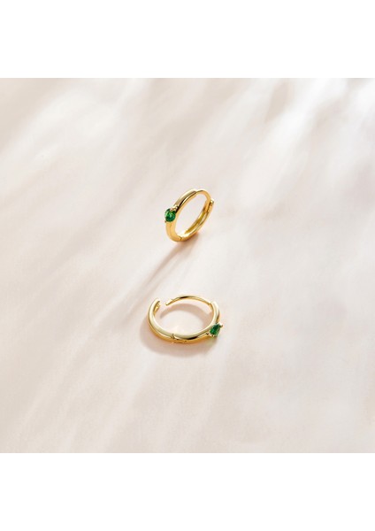 Moda Zirkon Kulak Toka Kadın Küpe (Green) (Yurt Dışından) fırsatları