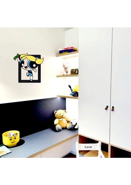 Powerpuff Girls Bubbles Mdf Tablo