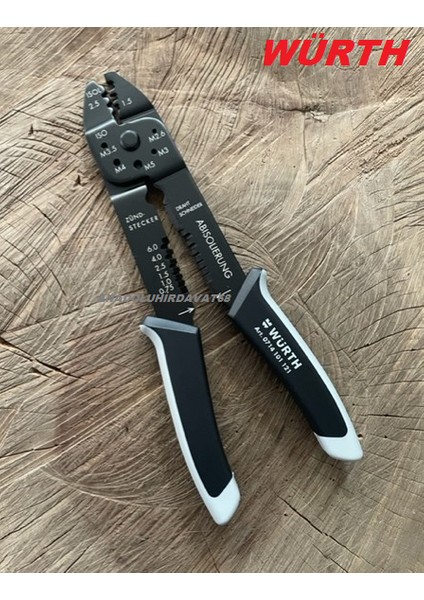Papuç Sıkma Pensesi Kablo Soyma Kablo Sıyırma Pensesi 23 cm fiyatları