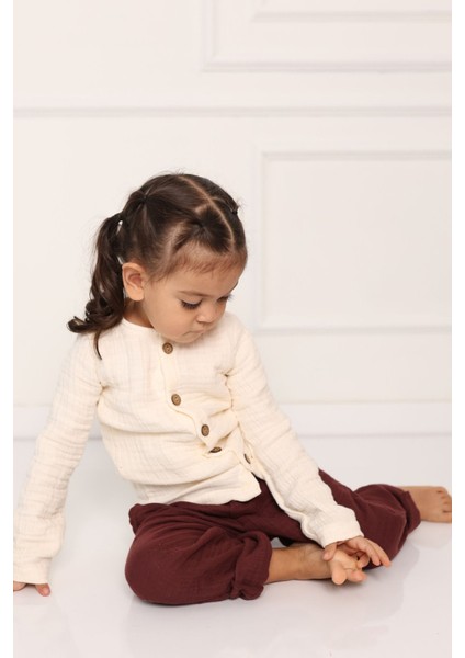 Müslin Pantolon Çocuk - 4 Kat Müslin Kumaş modelleri