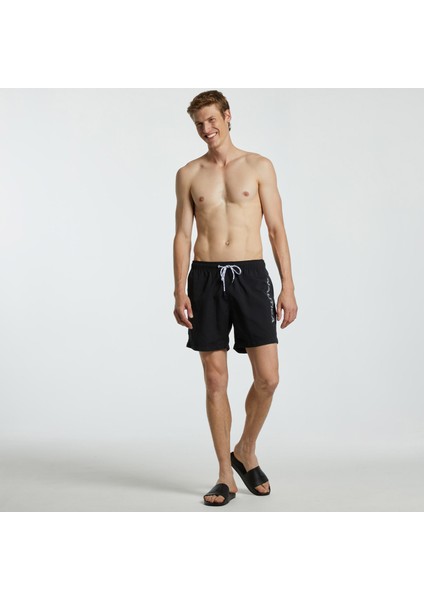 Erkek Siyah Mayo Şort