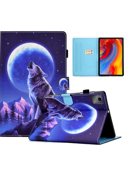 Lenovo Tab M11 / Xiaoxin Pad 11 2024 Için Dikiş Tablet Kılıfı (Yurt Dışından)