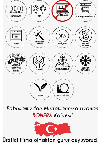 Emaye 6 Parça Kırmızı İçi Krem Saklama Kabı Seti