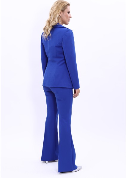 Erkek Yaka Yelek Ceket & İspanyol Paça Pantolon-Saks fırsatları