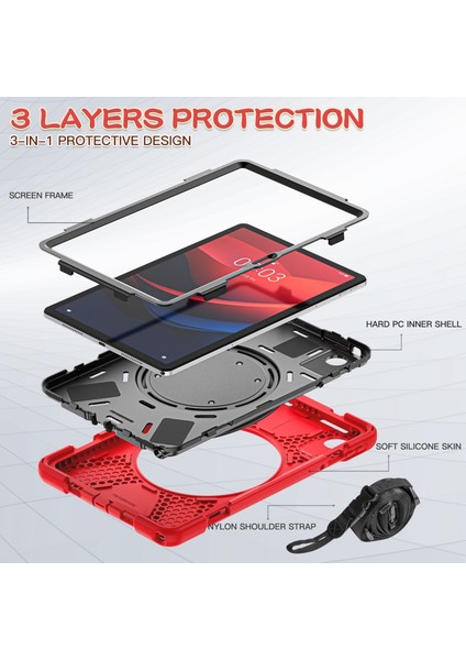 Lenovo Tab M11 /xiaomi Pad 11 2024 Için Hibrit Pc Tablet Kılıfı (Yurt Dışından) fırsatları