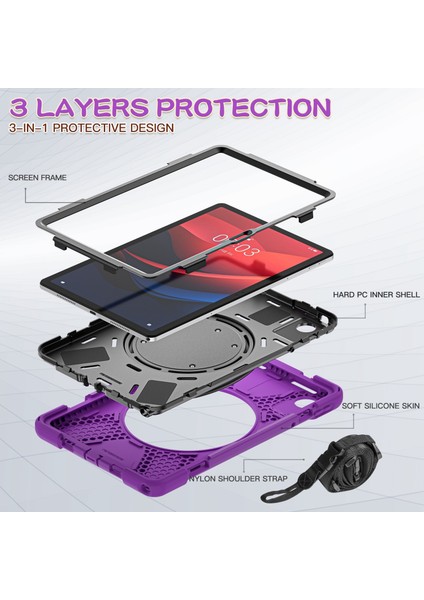 Lenovo Tab M11 /xiaomi Pad 11 2024 Için Hibrit Pc Tablet Kılıfı (Yurt Dışından) fırsatları