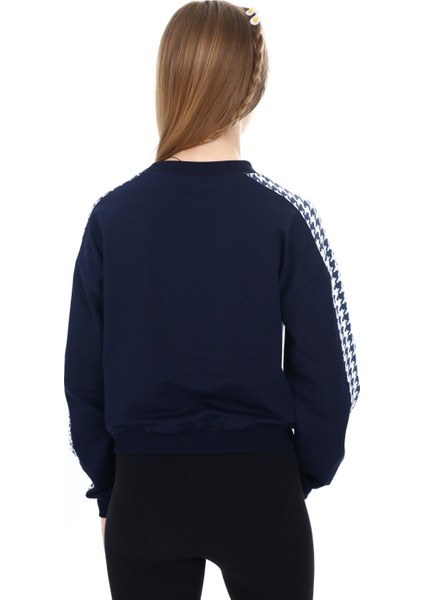 Kız Çocuk Baskılı Sweatshirt