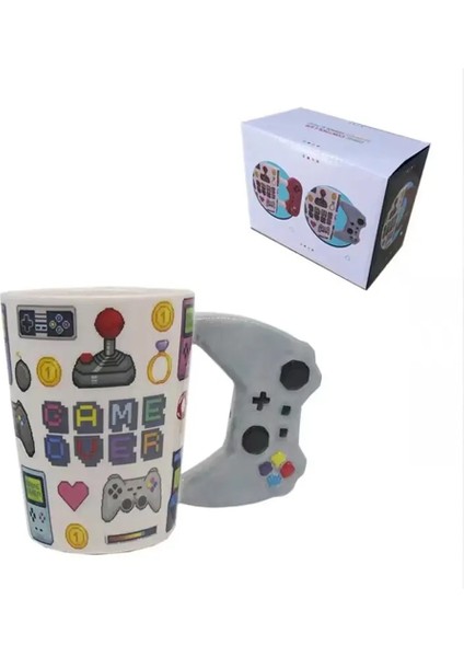Game Over Tasarımlı Kupa Bardak-1