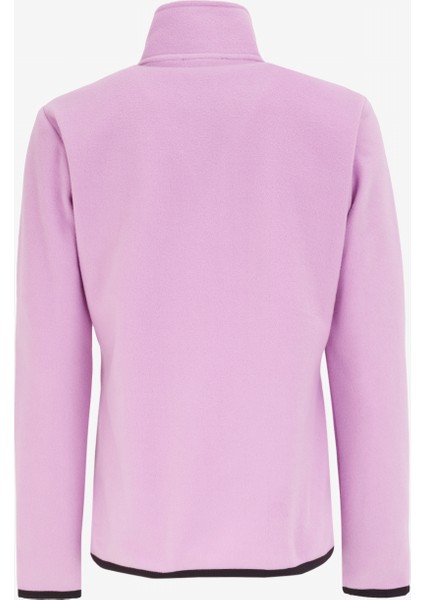Düz Lila Kadın Polar Sweatshırt D4WL-SWT3929 fiyatları