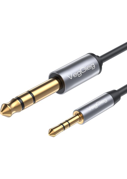 3.5mm To 6.35MM Stereo Trs Enstrüman Amfi Aux Ses Kablosu