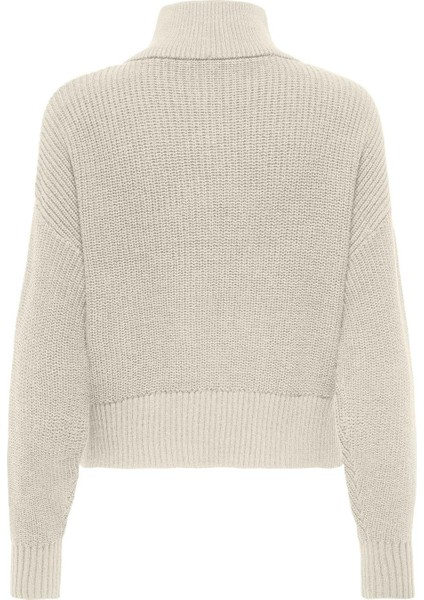 Kadın Yarım Fermuarlı Yüksek Yaka Kazak - 15334240 fiyatları