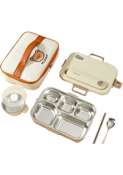 Ofis Çalışanları ve Öğrenciler Için 316 Paslanmaz Çelik Öğle Yemeği Kutusu, Karikatür Bölünmüş Mühürlü Öğle Yemeği Kutusu, Gıda Sınıfı Öğle Yemeği Kutusu (Yurt Dışından)