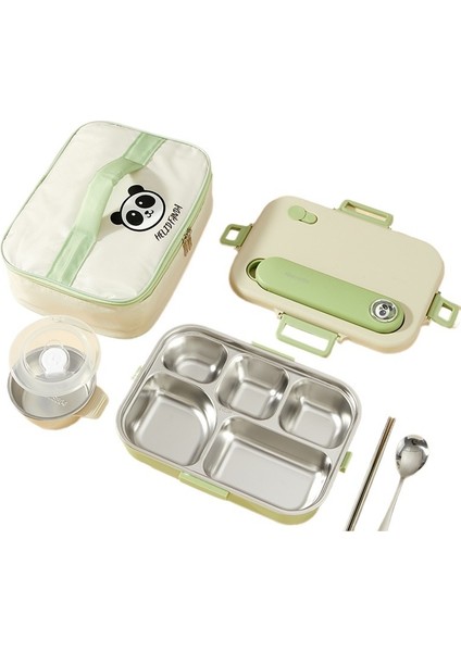 Ofis Çalışanları ve Öğrenciler Için 316 Paslanmaz Çelik Öğle Yemeği Kutusu, Karikatür Bölünmüş Mühürlü Öğle Yemeği Kutusu, Gıda Sınıfı Öğle Yemeği Kutusu (Yurt Dışından)